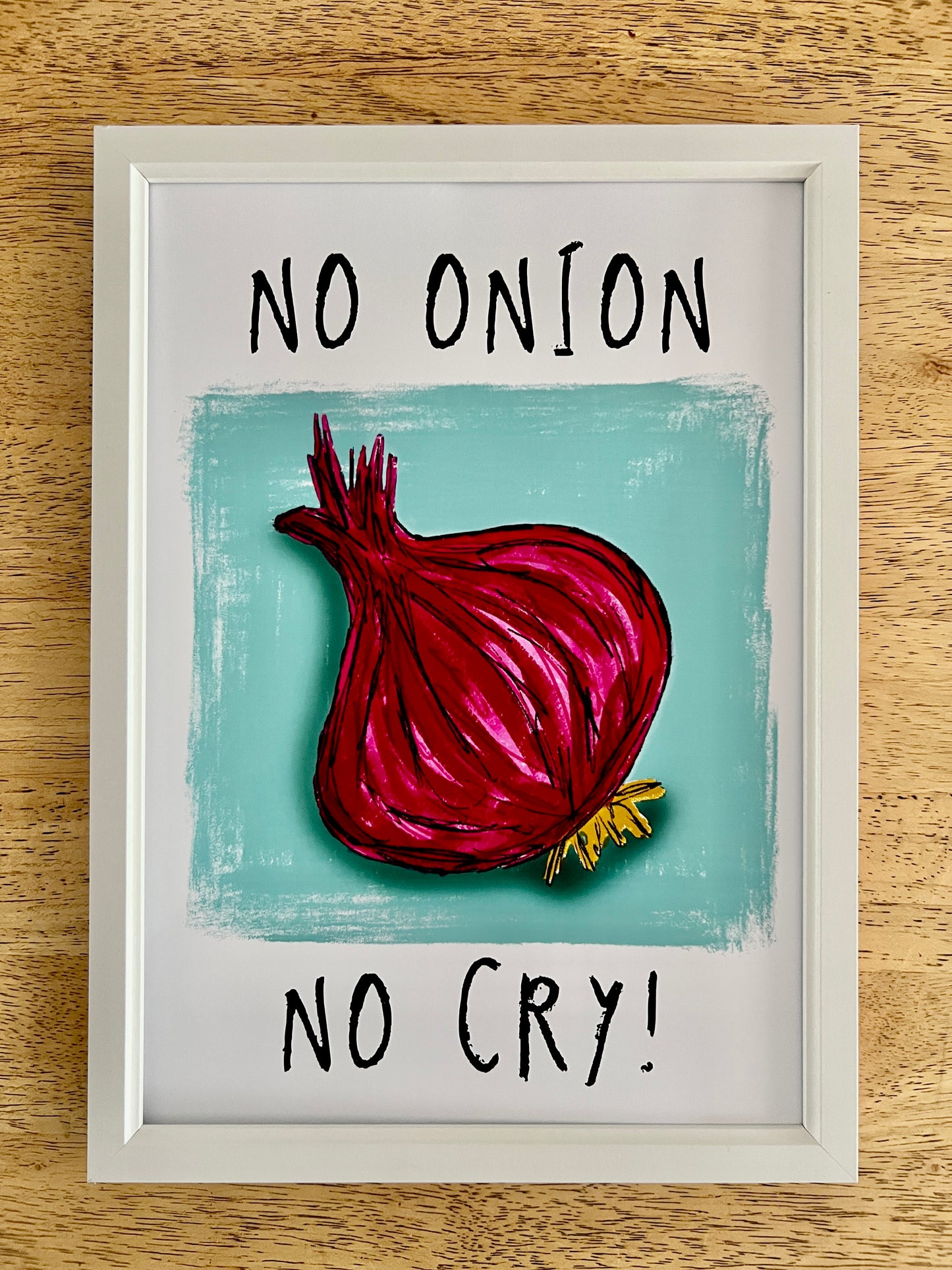 'No Onion No Cry!' - Red Onion